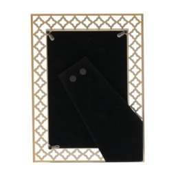Lattice Cut Metal Photo Frame 5 x 7 - thumbnail 5