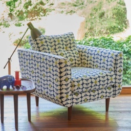 Orla Kiely Linden Armchair - House Plain Fabric - thumbnail 1