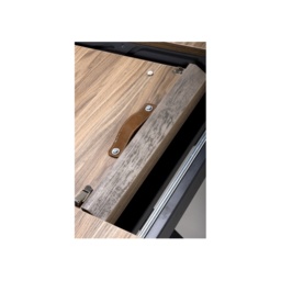 Phoenix 180cm/220cm Extending Table - Light Walnut - thumbnail 3