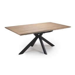 Phoenix 180cm/220cm Extending Table - Light Walnut - thumbnail 7