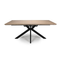 Phoenix 180cm/220cm Extending Table - Light Walnut - thumbnail 2