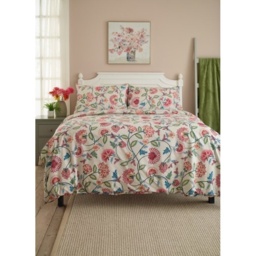 Deyongs Vintage Jacobean Duvet Set - Multi - Super King - thumbnail 1