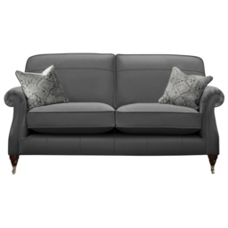 Parker Knoll Eastbury Large 2 Seater Formal Back Leather Sofa - Standard Leather - thumbnail 2