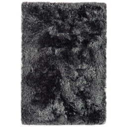 Asiatic Plush Luxury Shaggy Rug - Slate - Grey - 070x140cm
