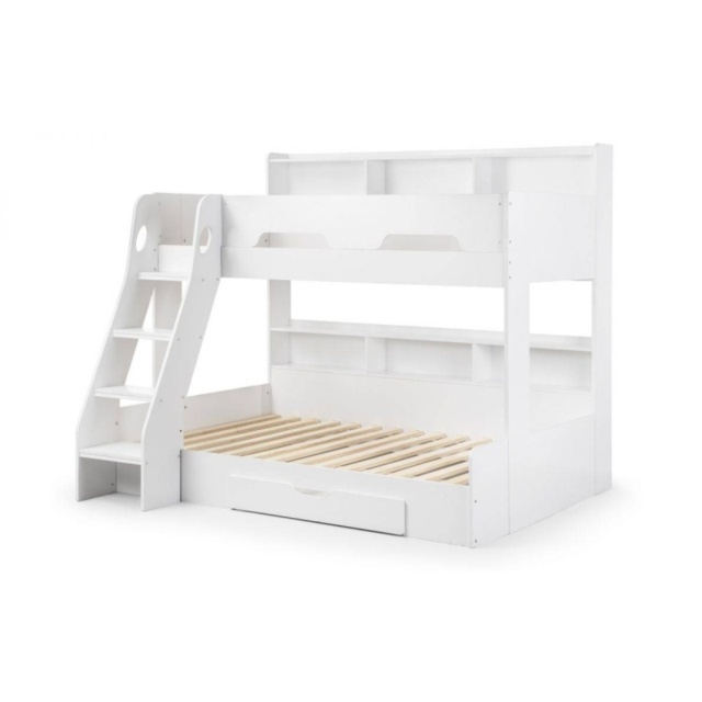 Julian Bowen Orion Triple Sleeper Bunk Bed - White - image 1