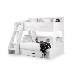 Julian Bowen Orion Triple Sleeper Bunk Bed - White - thumbnail 3