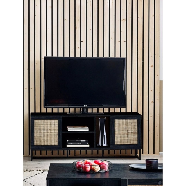 Julian Bowen Padstow TV Unit - Black - image 1