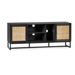 Julian Bowen Padstow TV Unit - Black - thumbnail 2