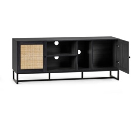 Julian Bowen Padstow TV Unit - Black - thumbnail 4