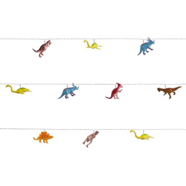 BHS Glow LED Dino String Lights - Multi - image 1