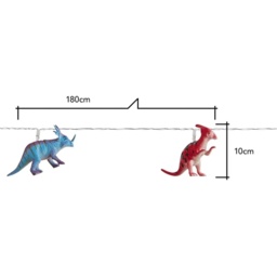 BHS Glow LED Dino String Lights - Multi - thumbnail 3