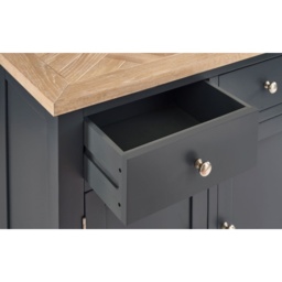 Julian Bowen Bordeaux Sideboard - Dark Grey - thumbnail 6