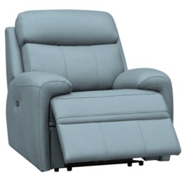 G Plan Hardy Leather Recliner Chair - Leather Grade L - Electric - With Heated Seats - thumbnail 1