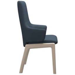 Stressless Laurel High Back D100 Dining Chair With Arms - Batick Leather - Large - thumbnail 2