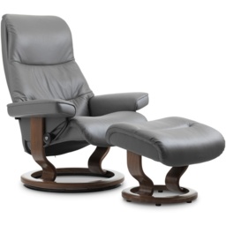 Stressless View Classic Footstool - Paloma Leather - thumbnail 2