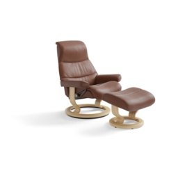 Stressless View Classic Footstool - Paloma Leather - thumbnail 3