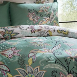 Sara Miller Passiflora Duvet Set - Sage/Stone - Single - thumbnail 3