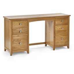 Julian Bowen Mallory Twin Dressing Table and Stool - thumbnail 4