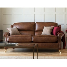 Parker Knoll Henley 25 Large 2 Seater Sofa - Leather - thumbnail 1