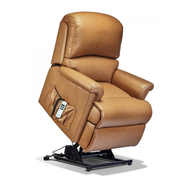 Sherborne Nevada Riser and Recliner Chair - Royale - 2 Motors - Leather Grade 2 - image 1