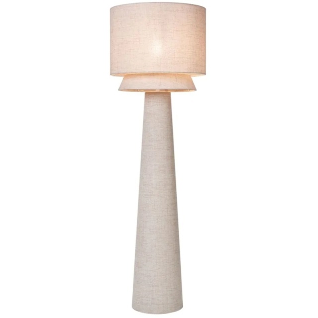 BHS Terri Tiered Floor Lamp - Natural - image 1