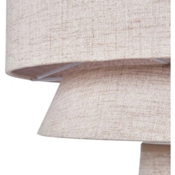 BHS Terri Tiered Floor Lamp - Natural - thumbnail 3