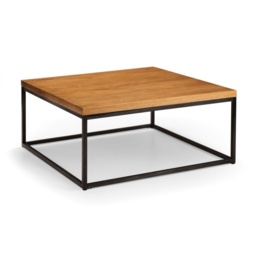 Julian Bowen Brooklyn Square Coffee Table - Oak - thumbnail 2