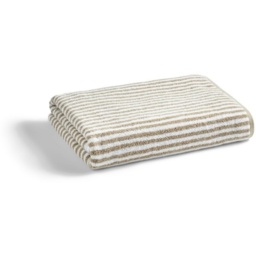 Christy Portobello Stripe Cotton Towel - Birch - Bath Sheet - thumbnail 6