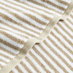 Christy Portobello Stripe Cotton Towel - Birch - Bath Sheet - thumbnail 4