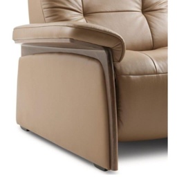 Stressless Mary 4 Seater Power Recliner Sofa With Wooden Arms - Fabric - thumbnail 5