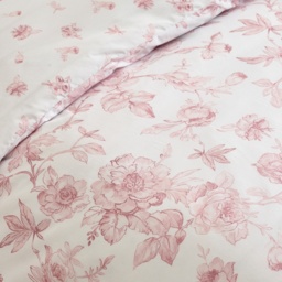 Catherine Lansfield Mirabelle Duvet Set - Pink - Double - thumbnail 3