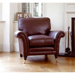 Parker Knoll Burghley Armchair - Leather - thumbnail 2