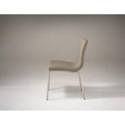 HND Audrey Dining Chair - Taupe PU Leather - thumbnail 5
