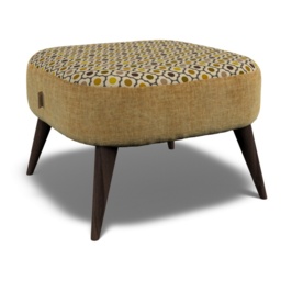 Orla Kiely Leap Stool - House Plain and Pattern Fabric - thumbnail 3