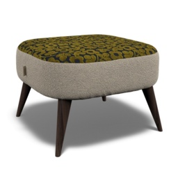 Orla Kiely Leap Stool - House Plain and Pattern Fabric - thumbnail 4
