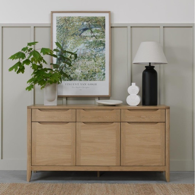 Jasper Oak Wide Sideboard - image 1