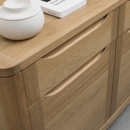 Jasper Oak Wide Sideboard - thumbnail 5