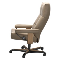 Stressless David Office Chair - Noblesse Leather - thumbnail 2