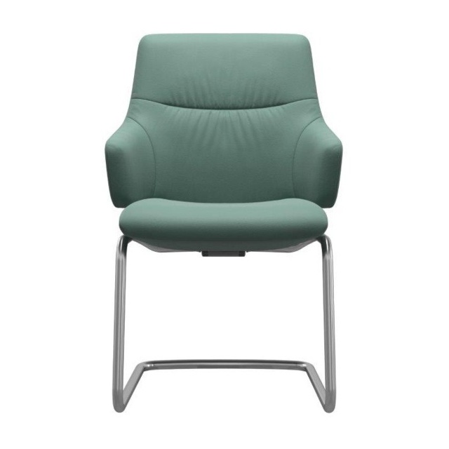 Stressless Mint Low Back D400 Dining Chair With Arms - Batick Leather - image 1