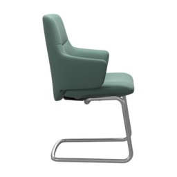 Stressless Mint Low Back D400 Dining Chair With Arms - Batick Leather - thumbnail 2