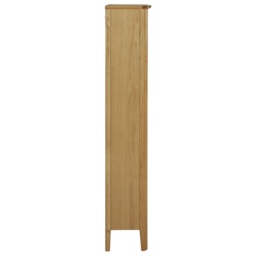 Hardwick Oak Slim Bookcase - thumbnail 3