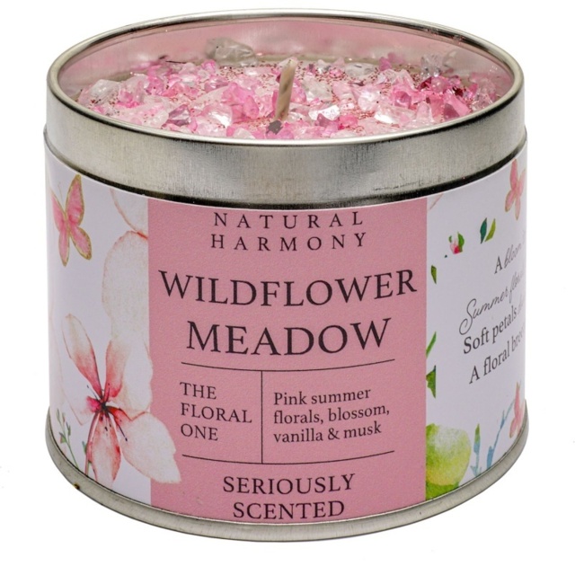 Best Kept Secrets Wildflower Meadow Natural Harmony Candle Tin - 240g - image 1