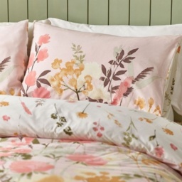 Catherine Lansfield Countryside Floral Duvet Set - Pink - King - thumbnail 5