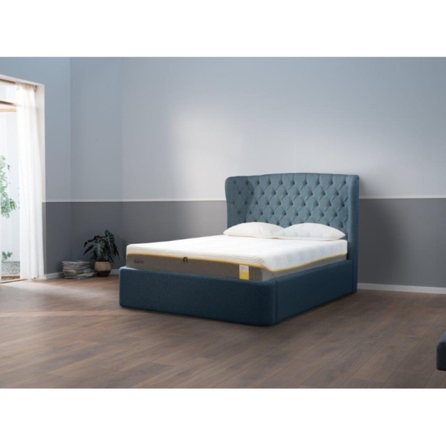 Tempur Holcot Ottoman Bedframe - Shetland Navy - 150cm King - image 1