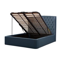 Tempur Holcot Ottoman Bedframe - Shetland Navy - 150cm King - thumbnail 6