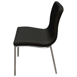 HND Audrey Dining Chair - Grey PU Leather - thumbnail 2