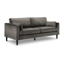 Julian Bowen Hayward Velvet Grand 3 Seater Sofa - thumbnail 2