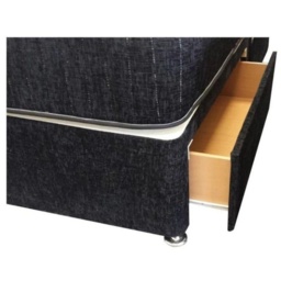 Divan Base Only - 90cm Single - No Storage - 12-inch - thumbnail 2