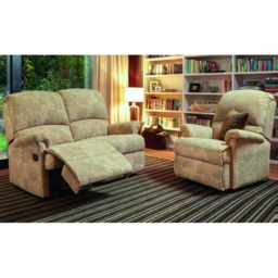 Sherborne Nevada 2 Seater Recliner Sofa - Power - Leather Grade 2 - thumbnail 6