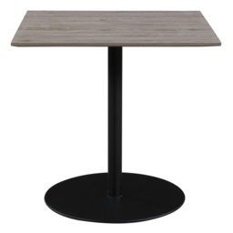 Phoenix 80cm Dining Table - Grey - thumbnail 2